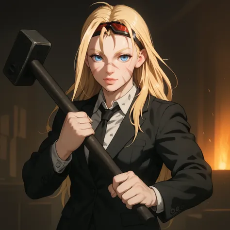 CammyBO, blue eyes, long hair, googles on head