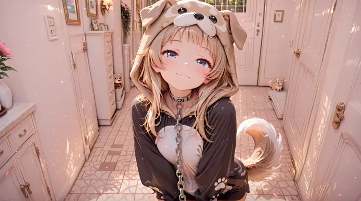 Dog Cosplay, smile, Dogtail, LONG CHAIN CHOKER