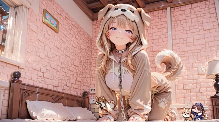 Dog Cosplay, smile, Dogtail, LONG CHAIN CHOKER