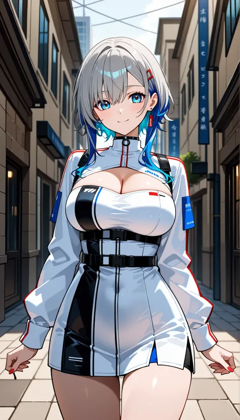 Future clothing design, Street fashion in the year 3025