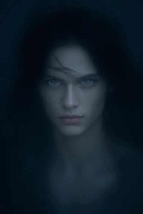 (blue dark eyes 、Prince with long black hair))Beautiful white, smooth, and very thin chin((long black hair swings upward))the most beautiful male prince is expressionless((Blue-black very big eyes))A man with an accurate and beautiful face（A 25-year-old ma...