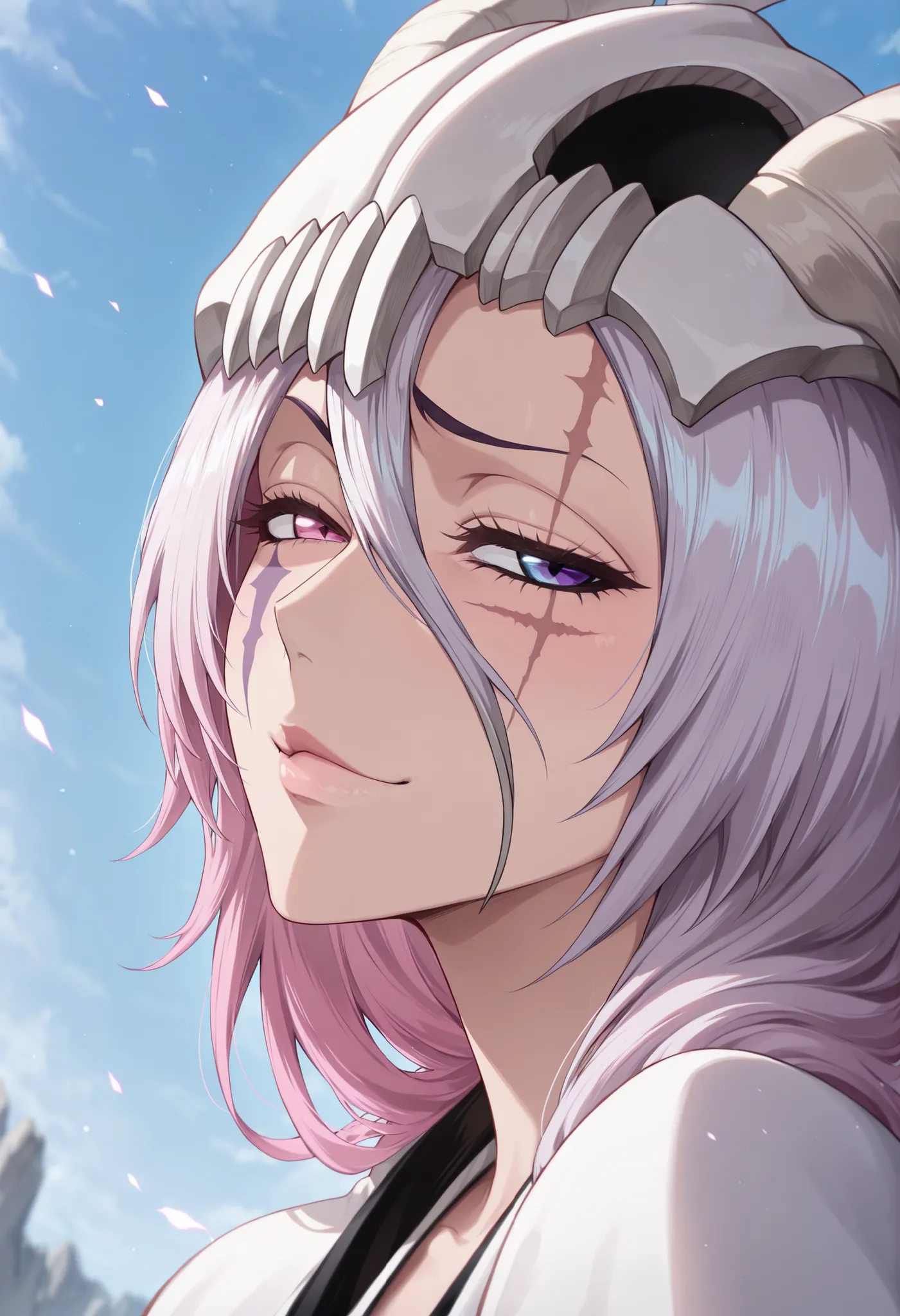 masterpiece,best quality,amazing quality,highres,absurdres,very_awa, upper body, only face, face shot, (((portrait))), close up on face, face portrait, masterpiece, best quality, newest, absurdres, highres, detailed eyes, beautiful, detailed background, be...