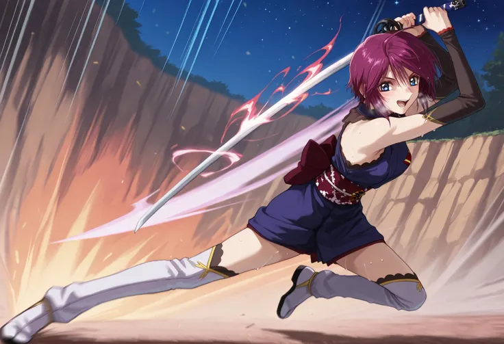 score_9, score_8_up, score_7_up, source_anime,BLE, BREAK,masterpiece,best quality, absurdres, safe 1girl,((indoor,night,,stars)),1girl,(solo),(((lunamaria:1.1))),1girl,,(((LunamariaHawke:1.1))),(((purple hair:1.3))),((ahoge:1.2)),(((short hair:1.2))),blue ...