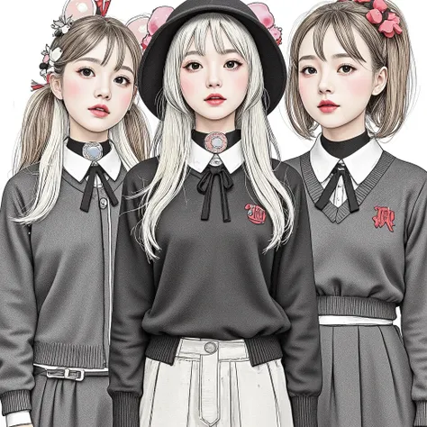  Photorealistic Avant-Garde Paintings 、Shadow play、High School Student、 Hans Bellmer 、Spherical Joint Doll、、Anime ta Girl 、Red Vibrators 、 fish、red gloves、Super Miniskirt、 fashion anime illustration 、vibrating vibrator