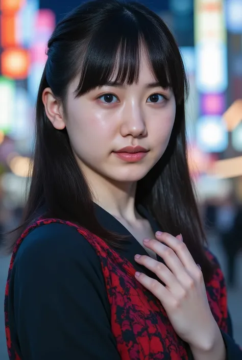 very well detailed , high resolution, 8k Wallpaper, perfect dynamic composition, Attention to Details , 20 years old, cute Japanese woman, Sexy Style , Tokyo , Camera sexy shot