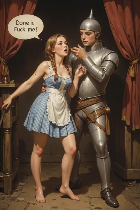 Dorothy's Sex Show,
antqgldnCE style, 
an illustration of,
nsfw,
for Adult,
Photorealism,
((A scene from a live-action movie)),
Incredibly detailed,
19th century photo, antique photo, sepia toned photo, 

A fable for adults,
Dorothy is a cheerful and beaut...