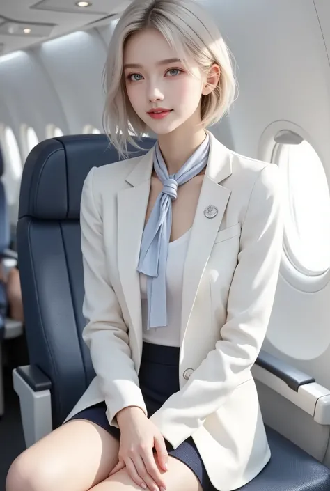 (((Commercial Aircraft、座席に座っているAssistant parser))())、(Assistant parser),top quality work、Actual Work、Ultra Premium Graphics、8K HD CG Works、 high quality graphics 、High resolution CG work、10x pixels、 Extremely fine details :1.1、High level of technical detai...