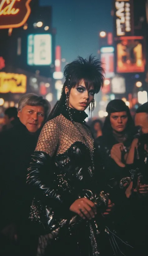film(Year 2229)Punk directed by Luis Buñuel. Full color exótico. cinematic.