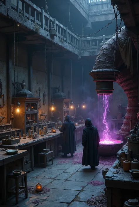 illegal dark magic factory
