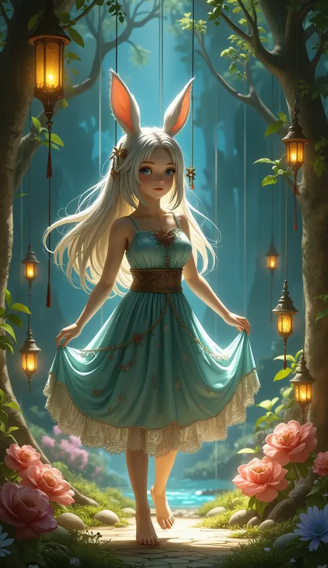 String puppet, puppet show, fairy tale final fantasy, adventures of Viera girl,