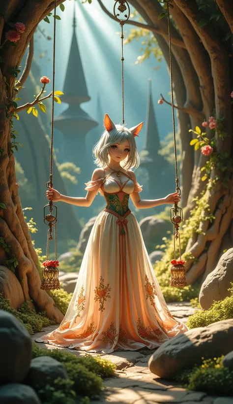String puppet, puppet show, fairy tale final fantasy, adventures of Viera girl,