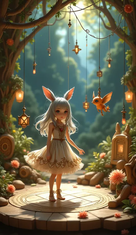 String puppet, puppet show, fairy tale final fantasy, adventures of Viera girl,