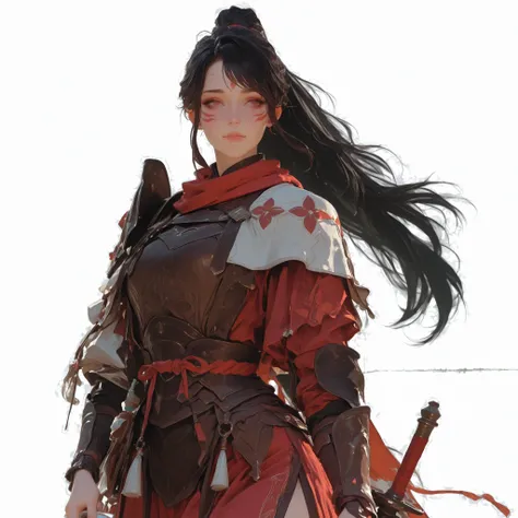 Front view of a woman,Extra large cup, are perfectly detailed,has exquisite facial features, Clothes are exquisite ,forest background, Game Character Design ,3D Rendering
