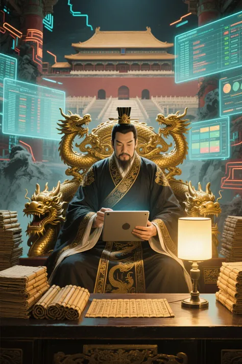 秦始皇的现代化办公 🤖✨