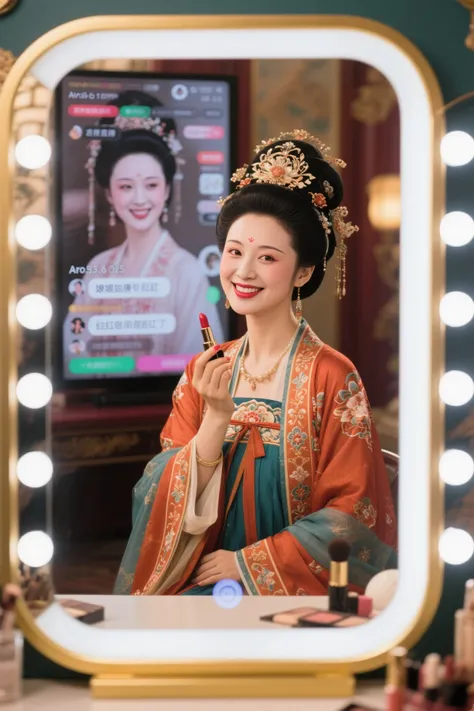 杨玉环的带货直播😍