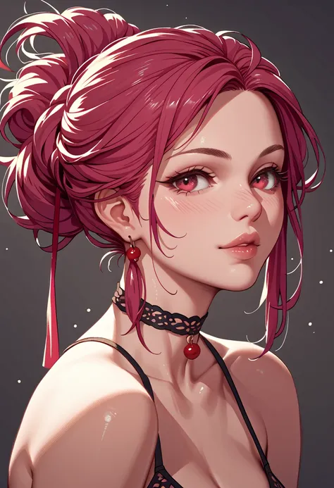Do the second one again with cherry color