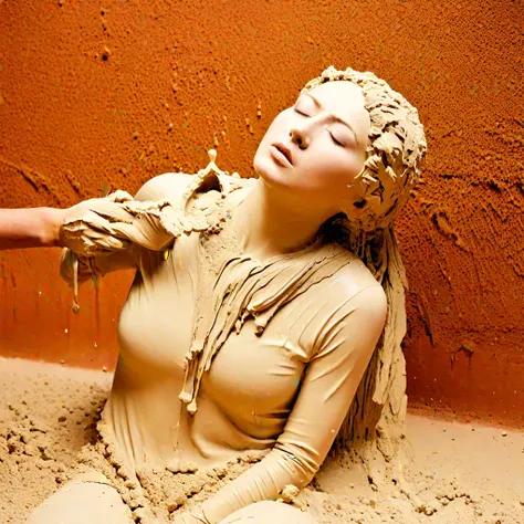 [SDXL(tsubaki_mix)] Clay Faec / Clay Body v1.0-L1