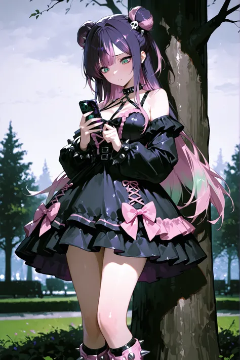 masterpiece,best quality,amazing quality,(EyesHD:1.2),ultra-detailed,very aesthetic,sharp focus,depth of field,vibrant colors,ray tracing,best lighting,detailed illustration,detailed background,cinematic,beautiful face,beautiful eyes,solo_female,long hair ...