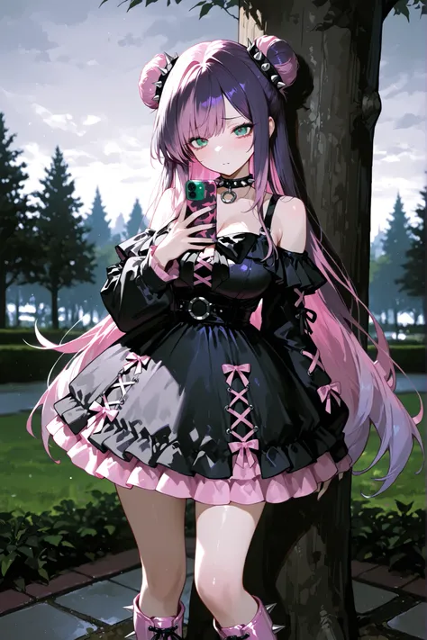 masterpiece,best quality,amazing quality,(EyesHD:1.2),ultra-detailed,very aesthetic,sharp focus,depth of field,vibrant colors,ray tracing,best lighting,detailed illustration,detailed background,cinematic,beautiful face,beautiful eyes,solo_female,long hair ...