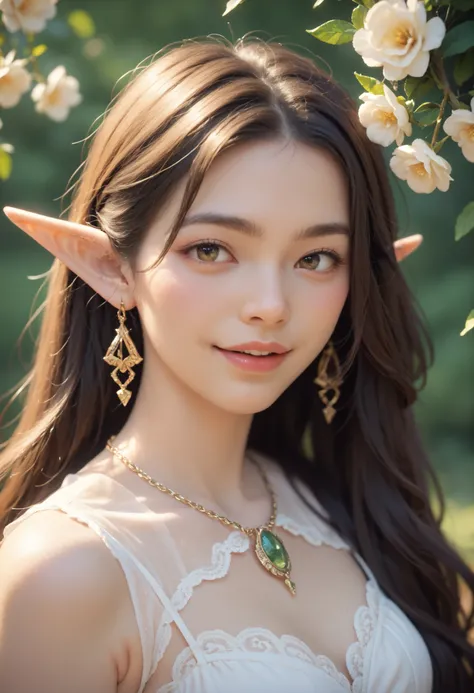 A sacred and enchanting elf