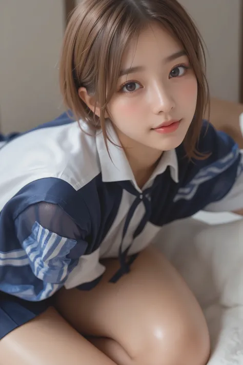 Best Quality Detail:1.2, realisitic, 8K UHD, hight resolution, 1girl in:1.2, The ultra-detailliert, High quality textures, intricate detailes, detaileds, Very detailed CG, High quality shadows, Detail Beautiful delicate face, Detail Beautiful delicate eyes...