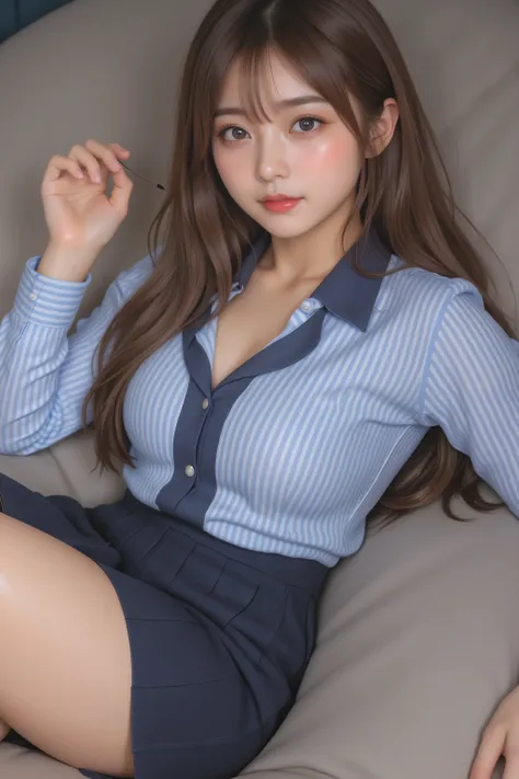 Best Quality Detail:1.2, realisitic, 8K UHD, hight resolution, 1girl in:1.2, The ultra-detailliert, High quality textures, intricate detailes, detaileds, Very detailed CG, High quality shadows, Detail Beautiful delicate face, Detail Beautiful delicate eyes...