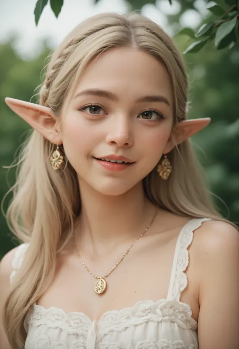 A sacred and enchanting elf