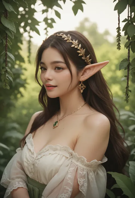 A sacred and enchanting elf