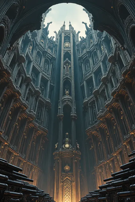 a portrait of a super cathedral sized coastal battery, gargantuan, imposing, daunting, best quality, very detailed, 