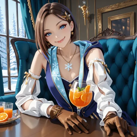 lone, solo, feminine vampire sorceress 1girl, cute, pretty, half european, half asian, model pose, fashion, luxury, luxurious, wealthy, clean, (young), beautiful, short, petite, thin, Rinwell sorceress outfit, hood, fantasy outfit, luxurious diamond neckla...