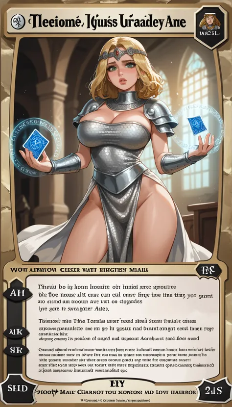 c4rd,english text,character name, 1girl, full body shot, busty, slender body, beautiful, detailed face, shy ass, perfect rounded ass, full lips, upturned nose , large breasts, perfectly rounded breasts, huge breasts, perky breasts, turgid breasts, detailed...