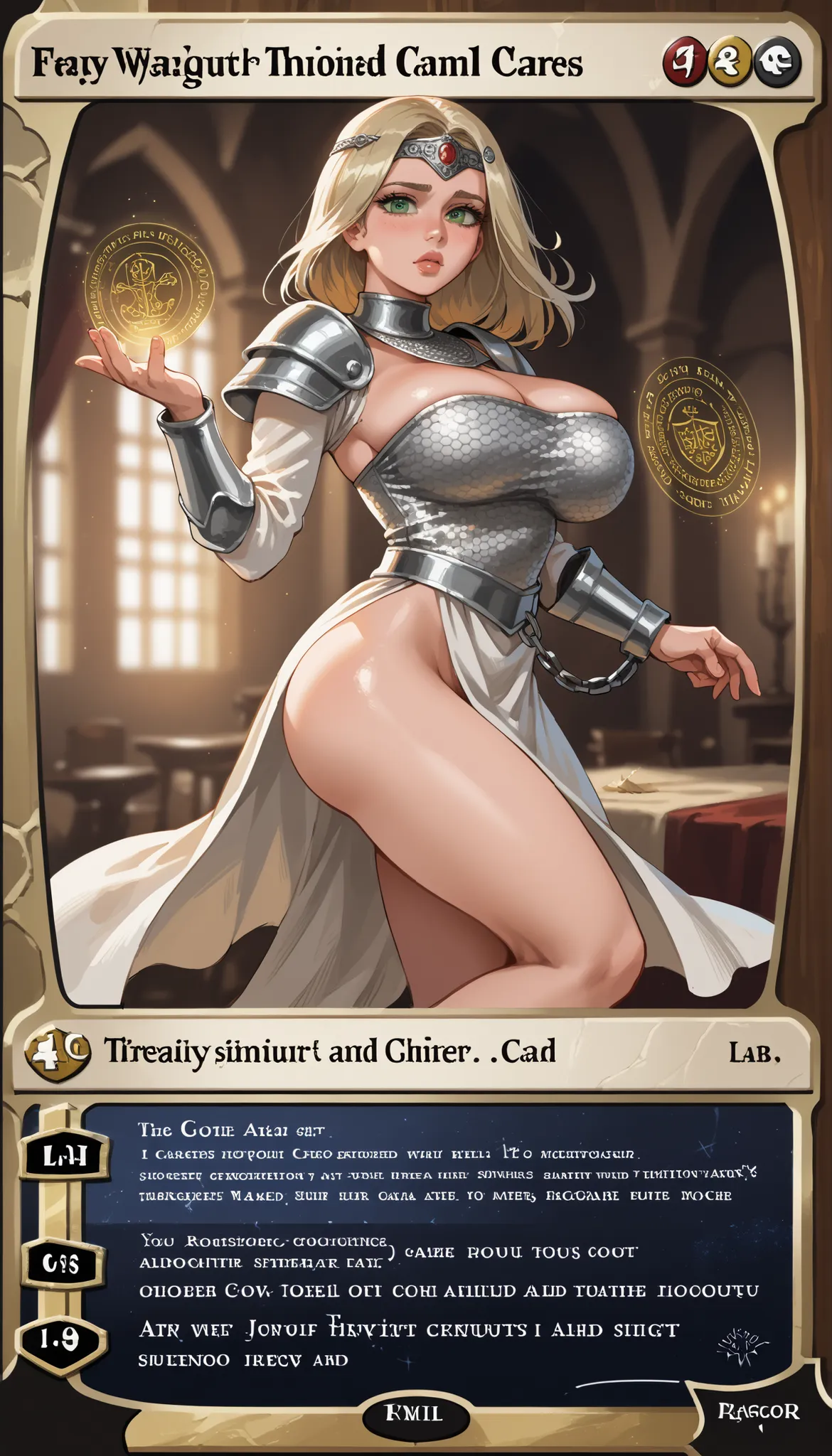 c4rd,english text,character name, 1girl, full body shot, busty, slender body, beautiful, detailed face, shy ass, perfect rounded ass, full lips, upturned nose , large breasts, perfectly rounded breasts, huge breasts, perky breasts, turgid breasts, detailed...