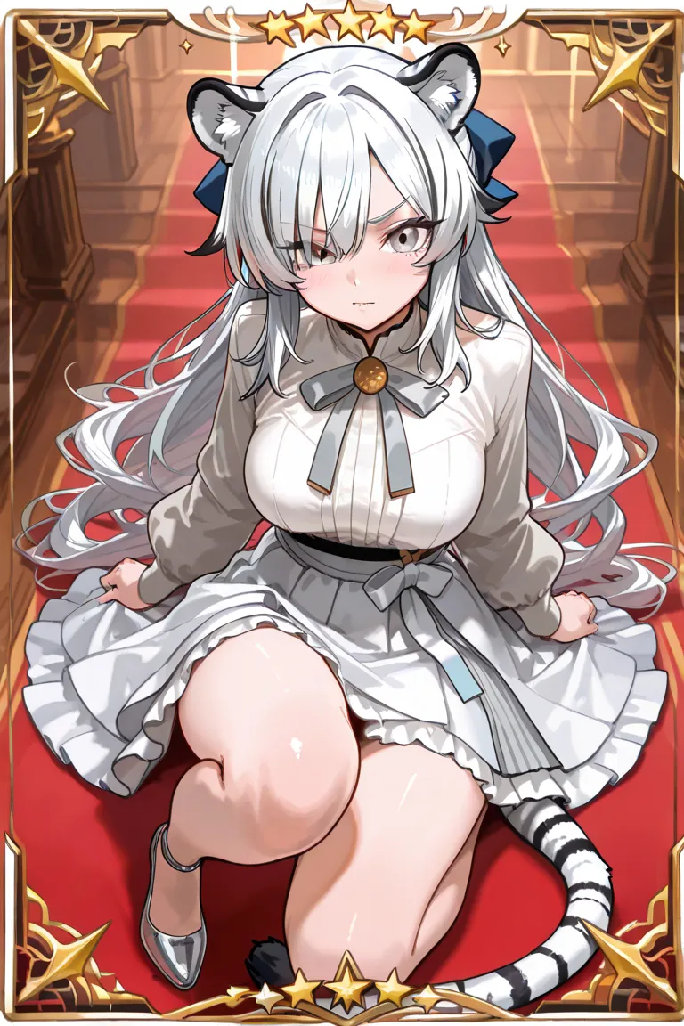 星５のホワイトライガー娘