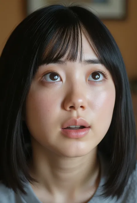 high res photo of young Japanese woman, photo-realistic, realistic, masterpiece, Great Quality, 8k, extremely detailed, complicated details at AKB theaters, sharp concentration in nude clothes, professional lighting, is kneeling in front of the viewer , T...