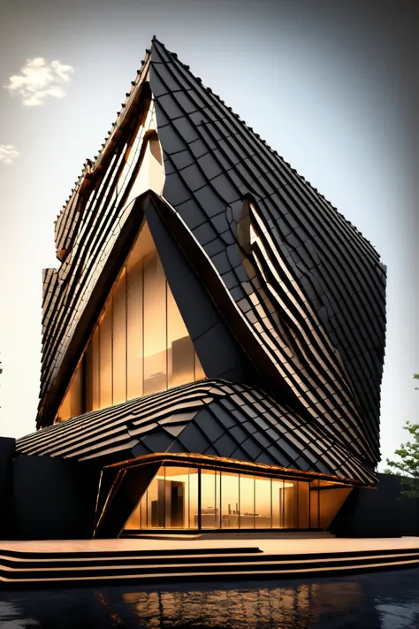 by Movius and Mark Simonetti,in the style of Nicolas Samori,( is dazzling , analog film but very clever:1.4),(complicated details at AKB theaters, masterpiece, Highest Quality:1.4),
Architectural style ,Clean Lines, geometric shape ,MINIMALIST,【Contemporar...