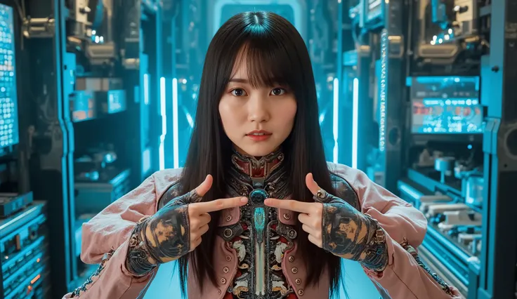 Cinematic Lighting, ultra high resolution, masterpiece, accurate, Super Details, Advanced Details, High Quality, Award-winning, Highest品質, Highest, 16k, super detailed face, very elaborate eyes, super detailed lips, Ultra detailed hair, Realistic Textured ...