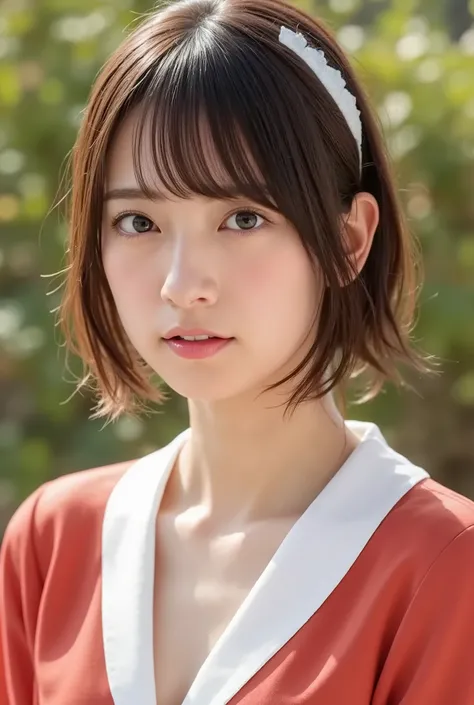 (( Highest Quality)), (( masterpiece)), 's whole body、 age 、Super slender beauty、delicate body、Shortcut、half Japanese and German beauty standing on a live stage、Smile、pose、Beautiful mature girl 、cabin attendant