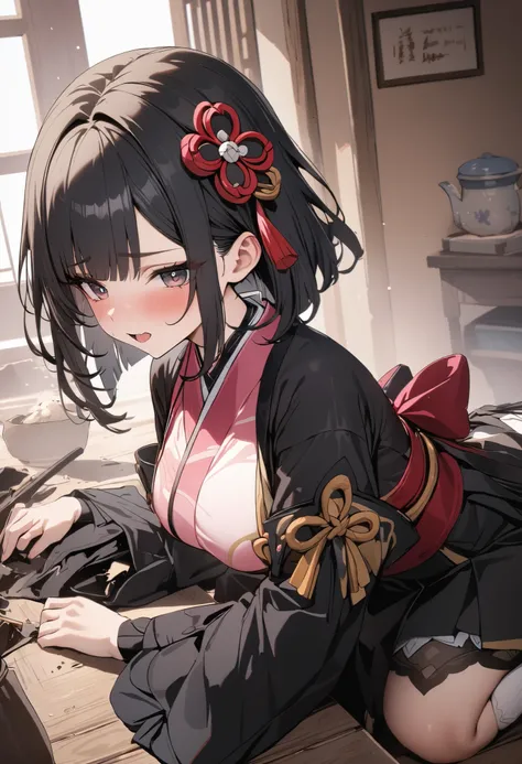 8k,masterpiece,best quality,ultra detailed,break,chiori \(genshin impact\)
