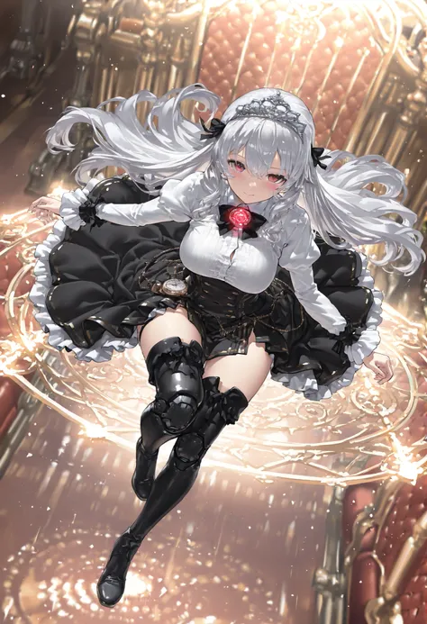 masterpiece, Highest Quality, Great Quality, very aesthetic, absault dress, newest, scenery, volume lighting, depth of field, about,Watch Viewers,
masterpiece, Highest Quality, Great Quality, very aesthetic, absault dress, newest, scenery,(delicate),big br...