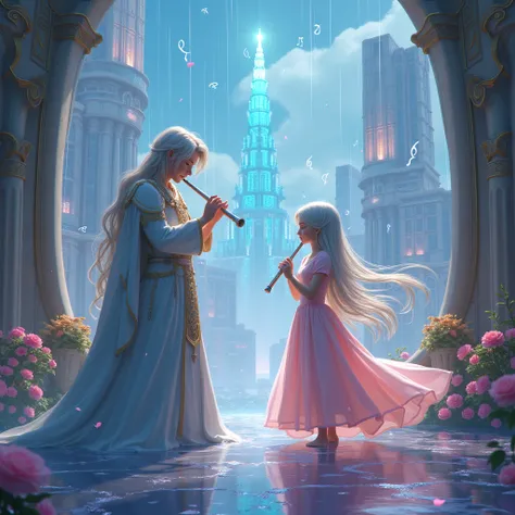 Dreamy, romantic, cinematic fantasy atmosphere
