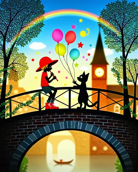 picture book style silhouette art_rel_260420