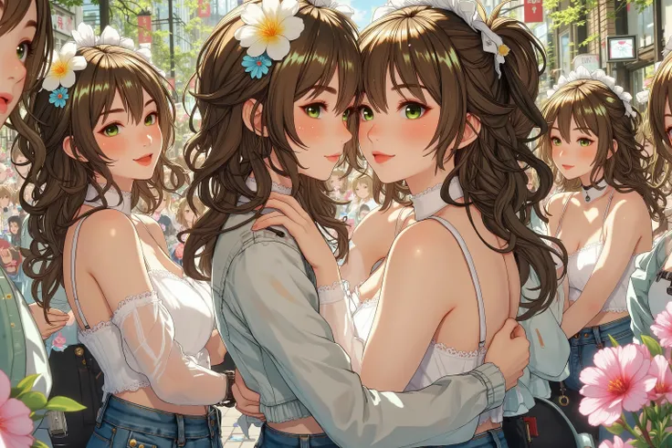 (((Myself=Japanese Beautiful Super Clones multiply girls))), (((((Myself OnlyのSuper Clones multiply girlsが超大群衆で熱愛溺愛して抱擁した描写, Myself OnlyのSuper Clones multiply girlsはSEXしたい))))), (((high quality Animation Art))), (Super Best masterpiece, 16K, 最高画質, 超高解像度, 超...