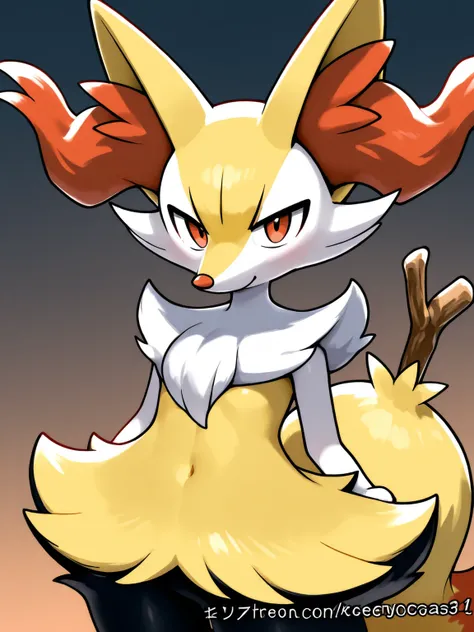 Pokémon Braixen sexy coxas grossas 3D city ambience