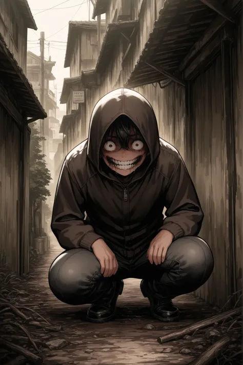 manga style, unchanged en el diseño, horror, concise details, unchanged