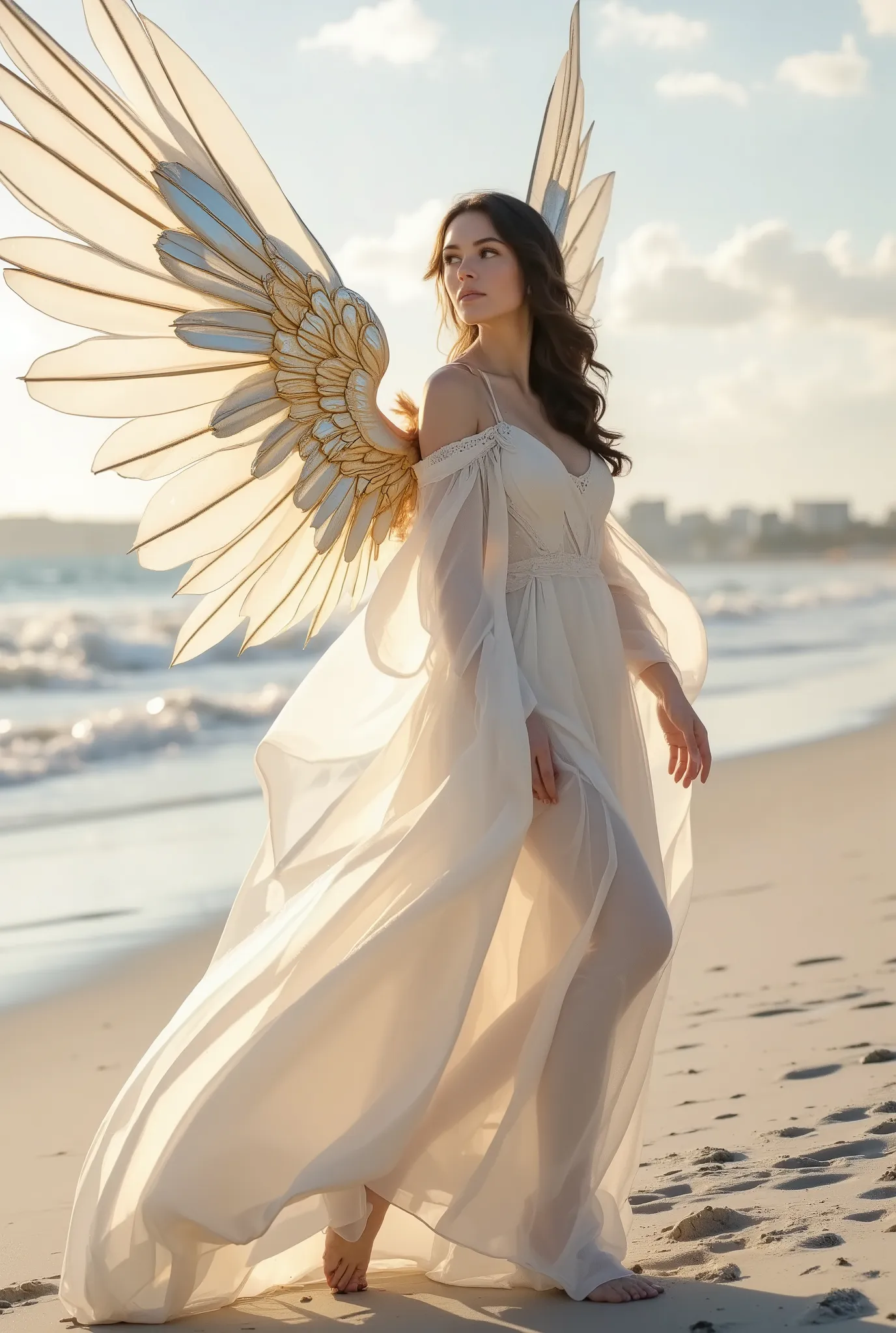 Wings from the back Flux 1 D