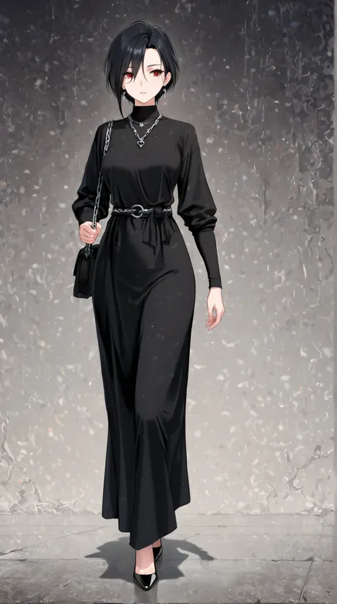   (( Highest Quality)) , ( ultra high resolution) , ( very well detailed) , ( detailed explanation ) , ((  best CG  )) , ( best artwork ) ,  Ultra Precise Art  , Amazing Painting Art , ( Exquisite Art:1 . 5) ,female, shoulder bag, earrings, chain pendant, ...