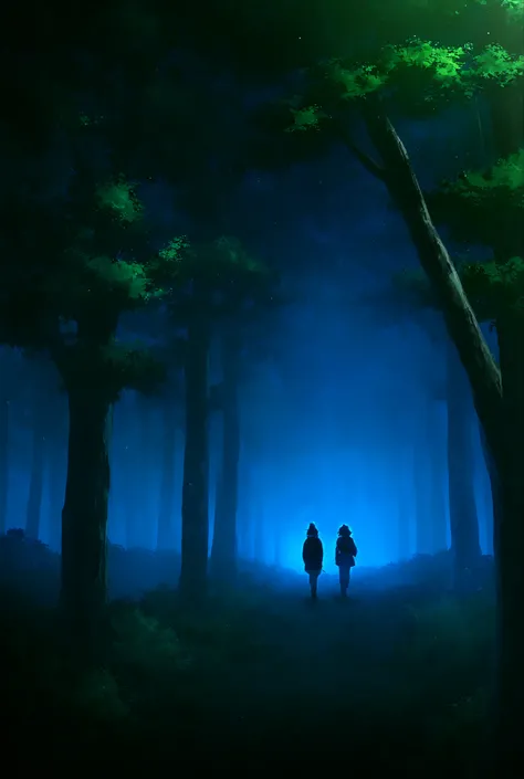 Personalization of the 4-type China-Satu Sotto　location is in the forest at night　I'm fighting against enemies 
