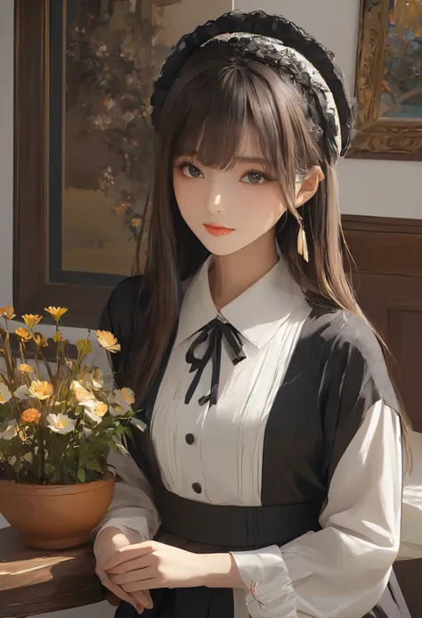 (masterpiece, Highest Quality:1.2), one girl, alone,