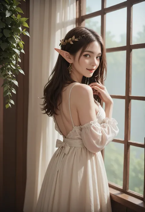 A sacred and enchanting elf