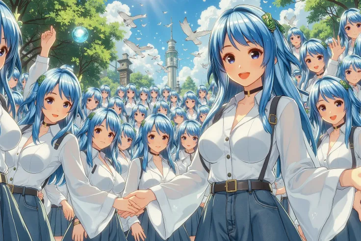 (((Myself=Japanese Beautiful Super Clones multiply girls))), (((((Myself OnlyのSuper Clones multiply girlsが大量増殖して超大群衆のMyself OnlyのSuper Clones multiply girlsと熱愛溺愛して抱擁した描写, Myself OnlyのSuper Clones multiply girlsはMyself OnlyのSuper Clones multiply girlsと淫乱中))...